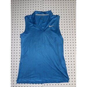 NWT Nike Dri-FIT Women’s Tank Top Size S Aqua Blue Sleeveless Training